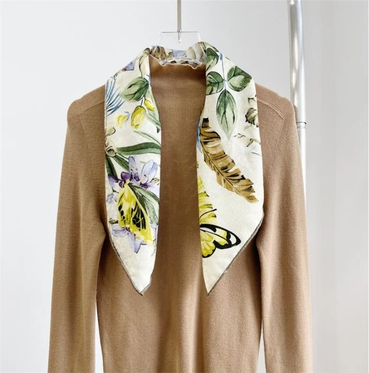 wholesale custom silk scarf printing