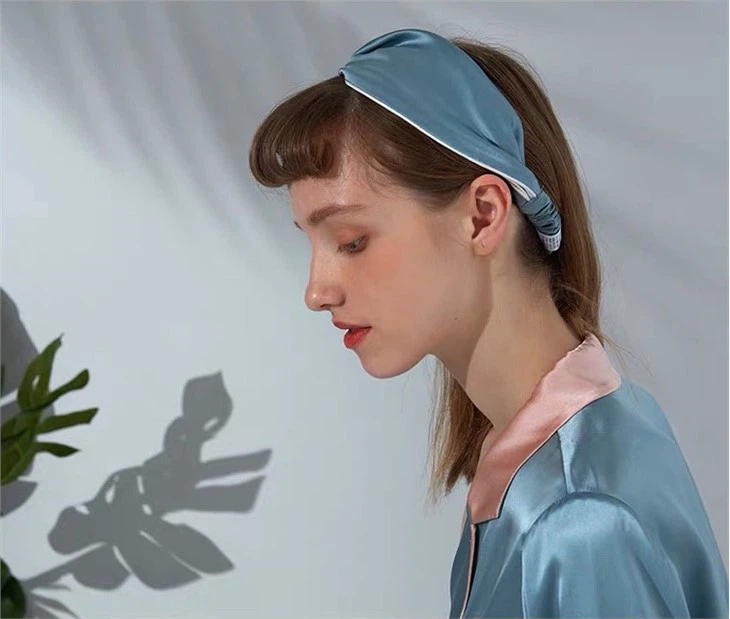 Custom 100% Mulberry Silk Headband For Lady