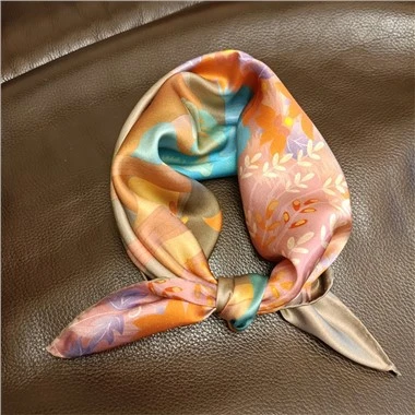 Tilpasset 100% Mulberry Silk Satin Skjerf For Lady